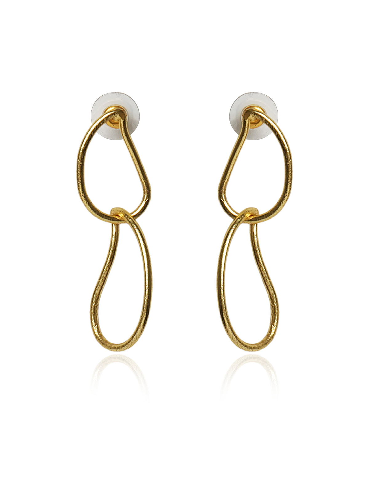 Twisted Abstract Drop Earrings