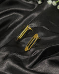 Minimalist Double Bar Drop Earrings
