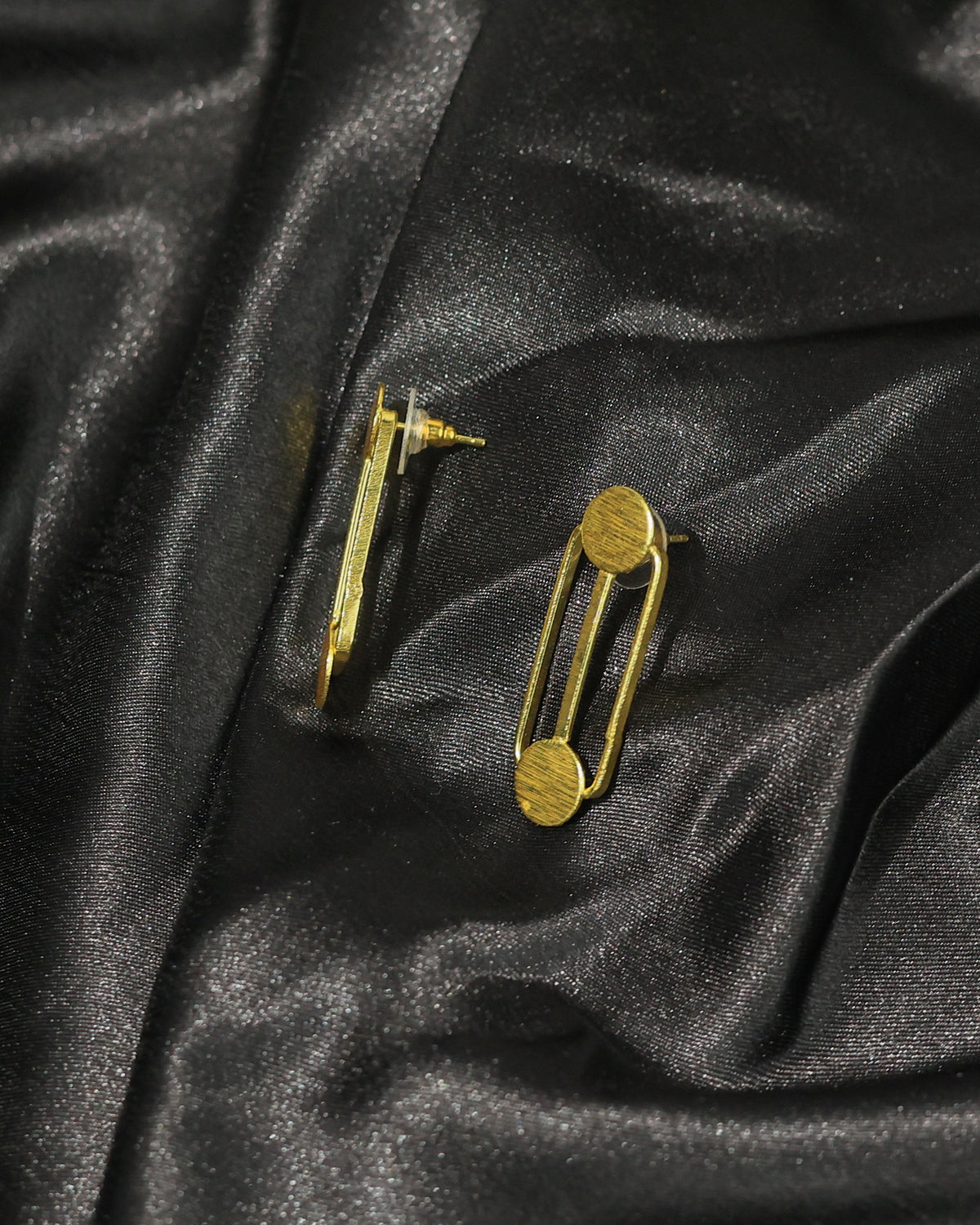 Minimalist Double Bar Drop Earrings