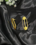 Minimalist Double Bar Drop Earrings