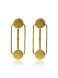 Minimalist Double Bar Drop Earrings