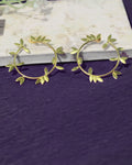 Botanical Leaf Vine Earrings