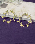 Botanical Leaf Vine Earrings