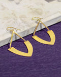 Statement Crescent Drop Earrings