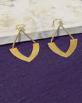 Statement Crescent Drop Earrings