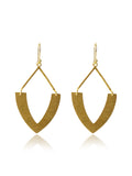 Statement Crescent Drop Earrings