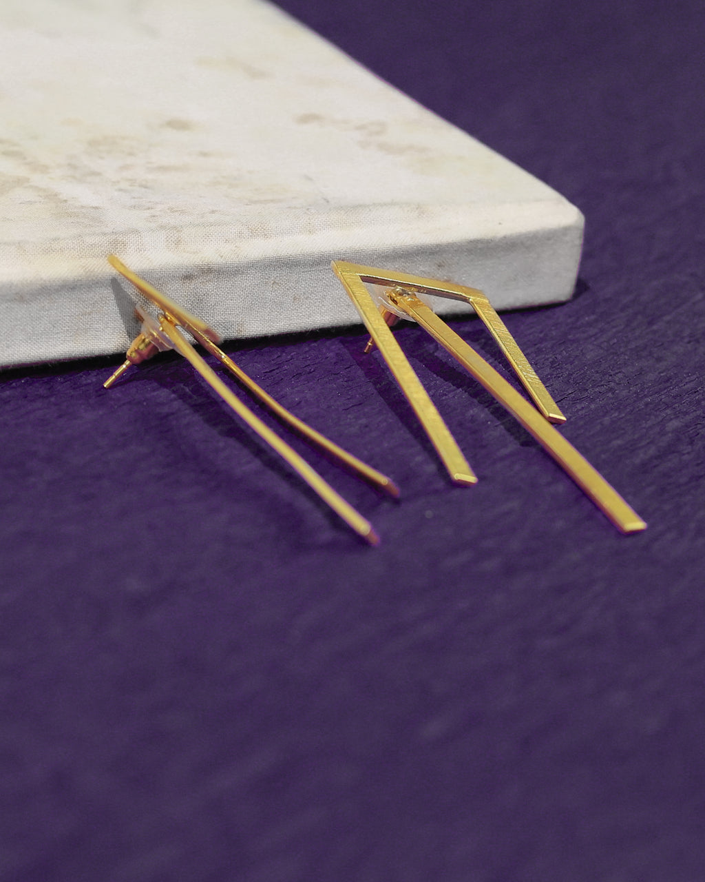 Minimalist Bar Drop Earrings
