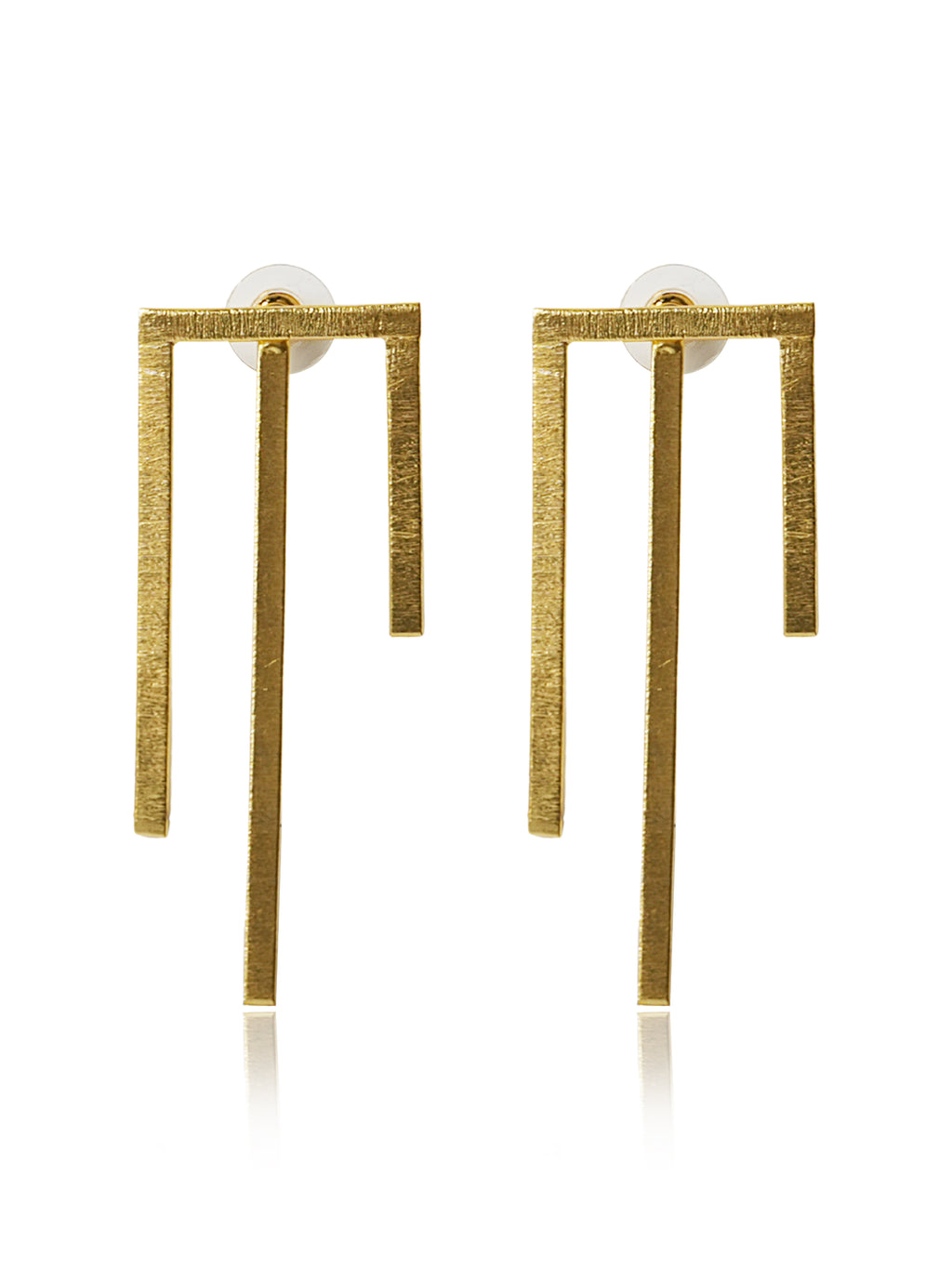 Minimalist Bar Drop Earrings