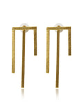 Minimalist Bar Drop Earrings
