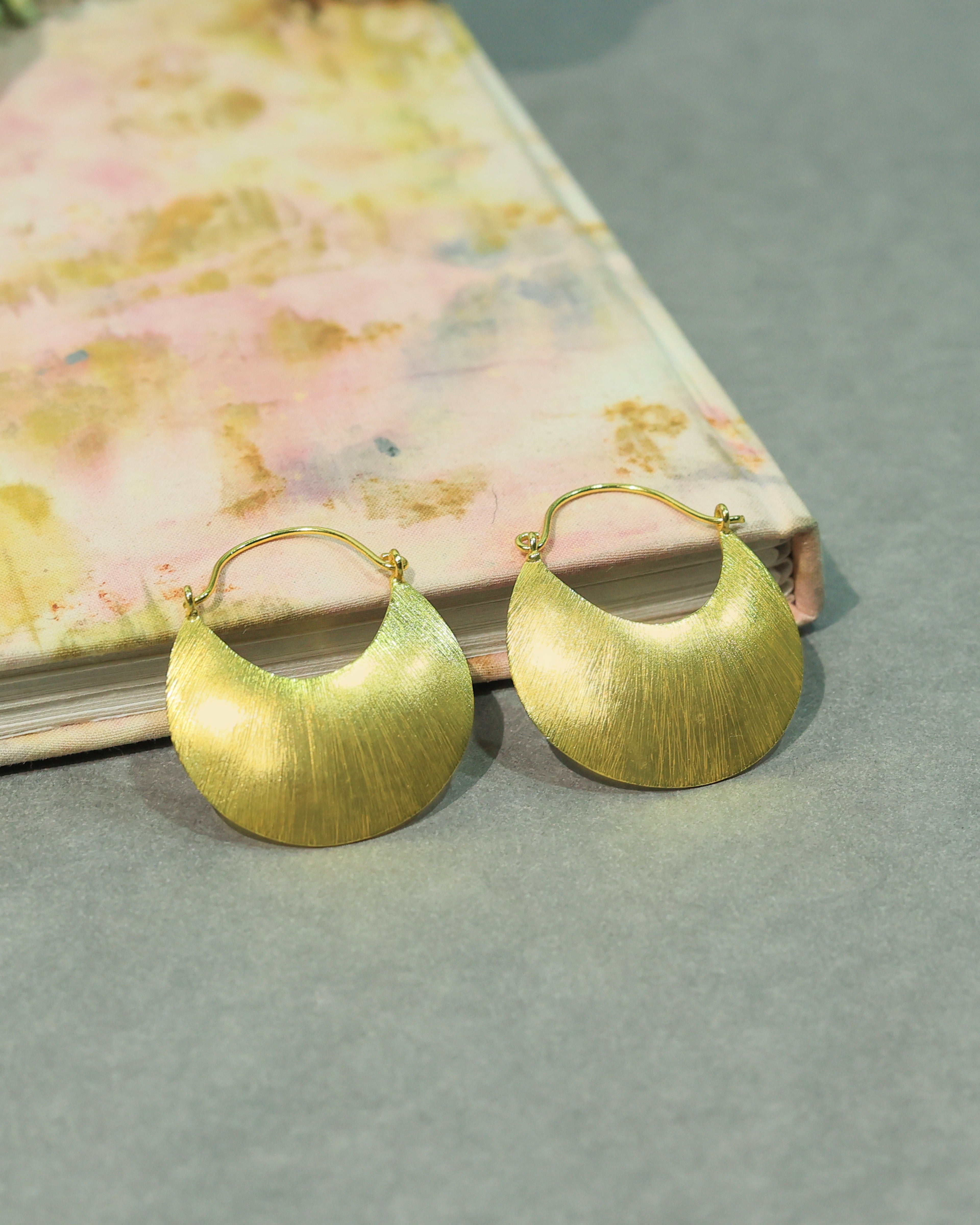 Textured Dome Earrings