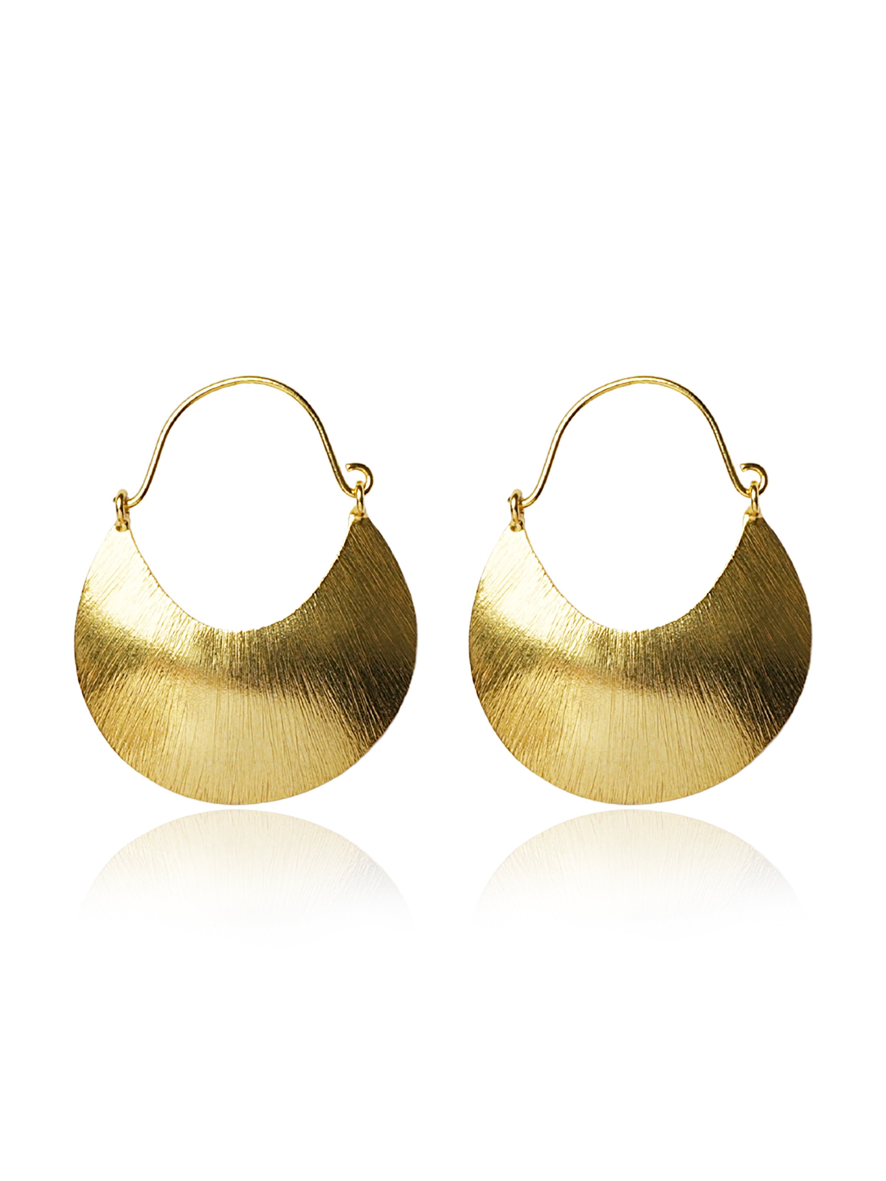 Textured Dome Earrings