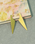Geometric Triangle Drop Earrings
