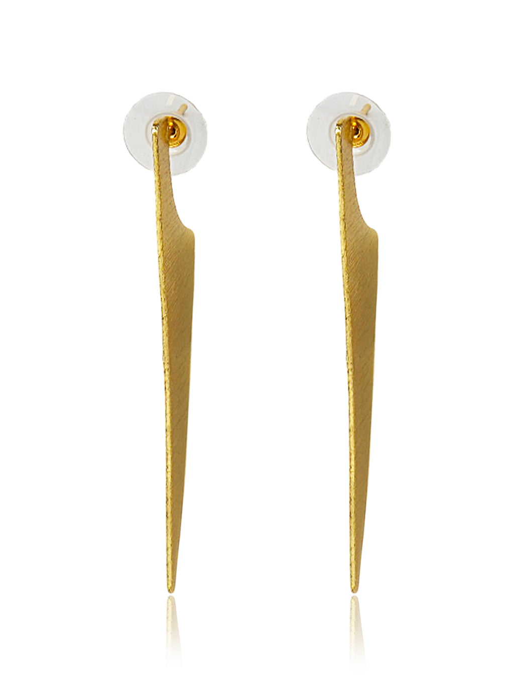 Geometric Triangle Drop Earrings