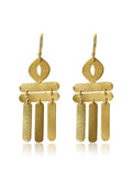 Geometric Multi Bar Drop Earrings