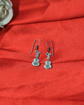 Vintage Guitar Dangle Earrings