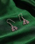 Oxidised Silver Rainbow & Star Drop Earrings