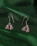 Oxidised Silver Rainbow & Star Drop Earrings