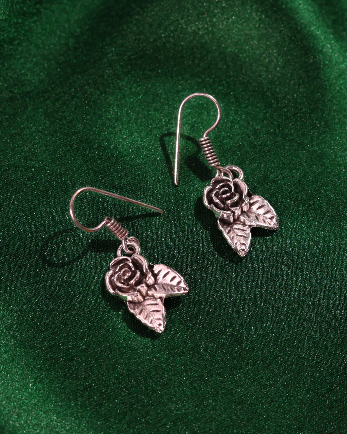 Rose Drop Earrings