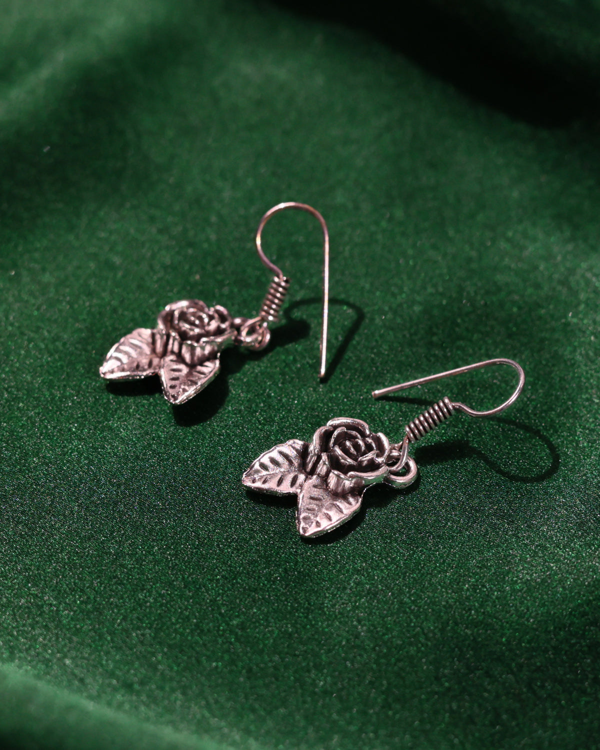 Rose Drop Earrings