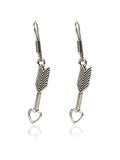 Heart Bar Drop Earrings