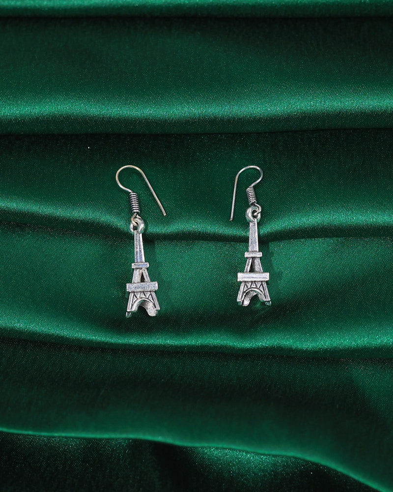 Eiffel Tower Drop Earrings