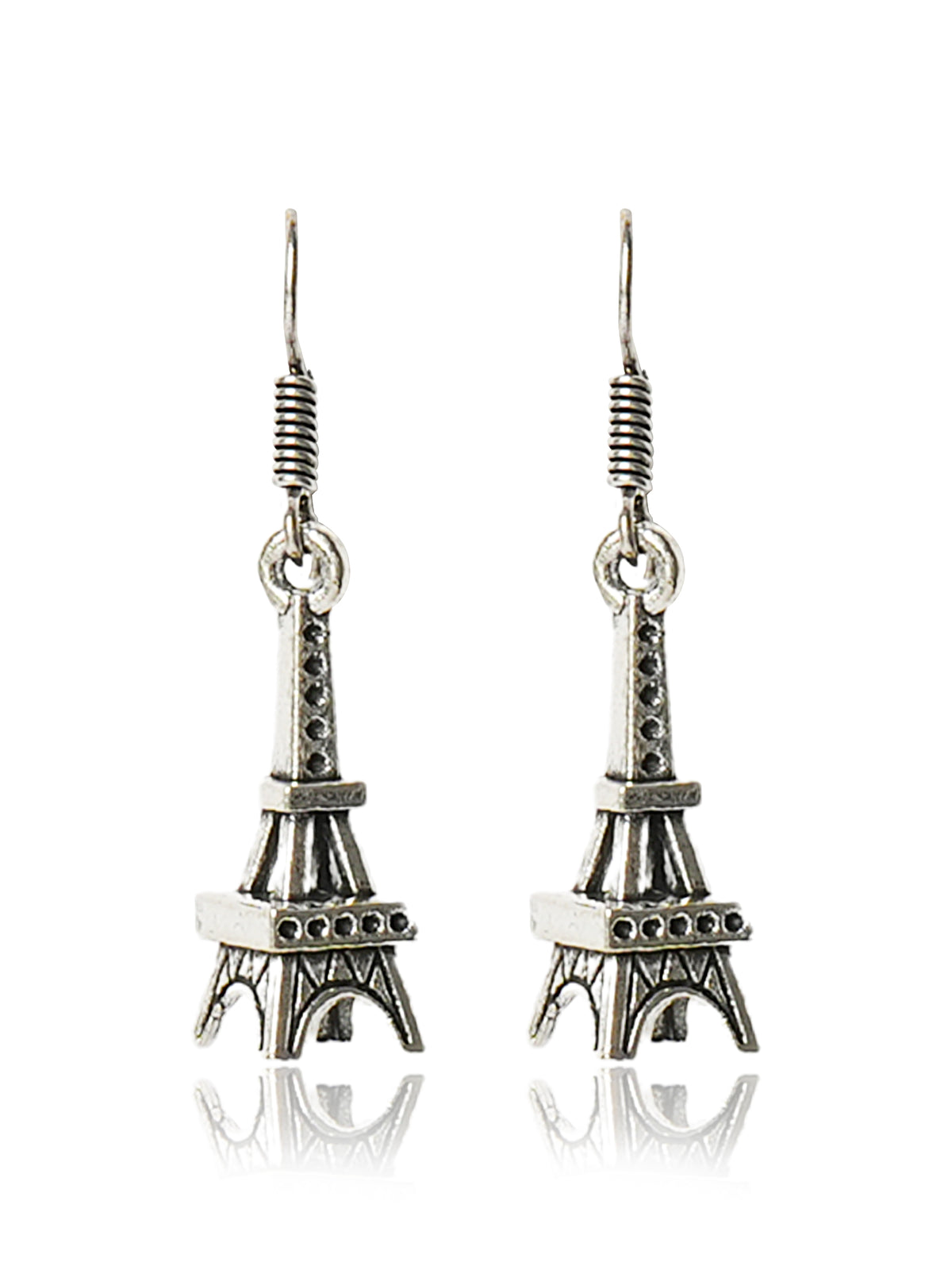 Eiffel Tower Drop Earrings