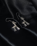 Giraffe Floral Drop Earrings