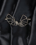 Fan Shape Statement Stud Earrings