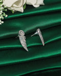 Oxidised Tribal Cone Stud Earrings