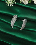 Oxidised Tribal Cone Stud Earrings