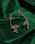 Lantern Motif Ear Cuff cum Stud Earrings