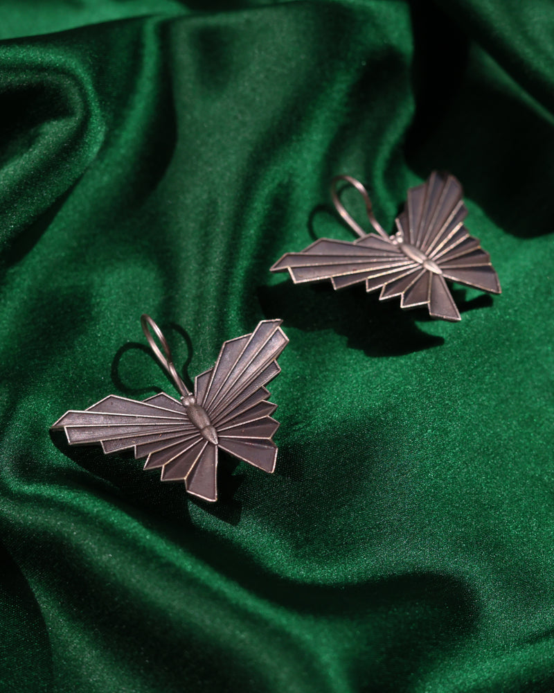 Butterfly Wing Drop Earrings