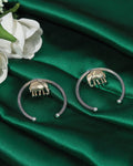Elephant Hoop  Earrings