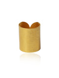 Golden Split Cuff Wrap Ring