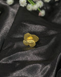Bloom Petal Textured Ring