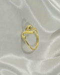 Serpent Curve Ring