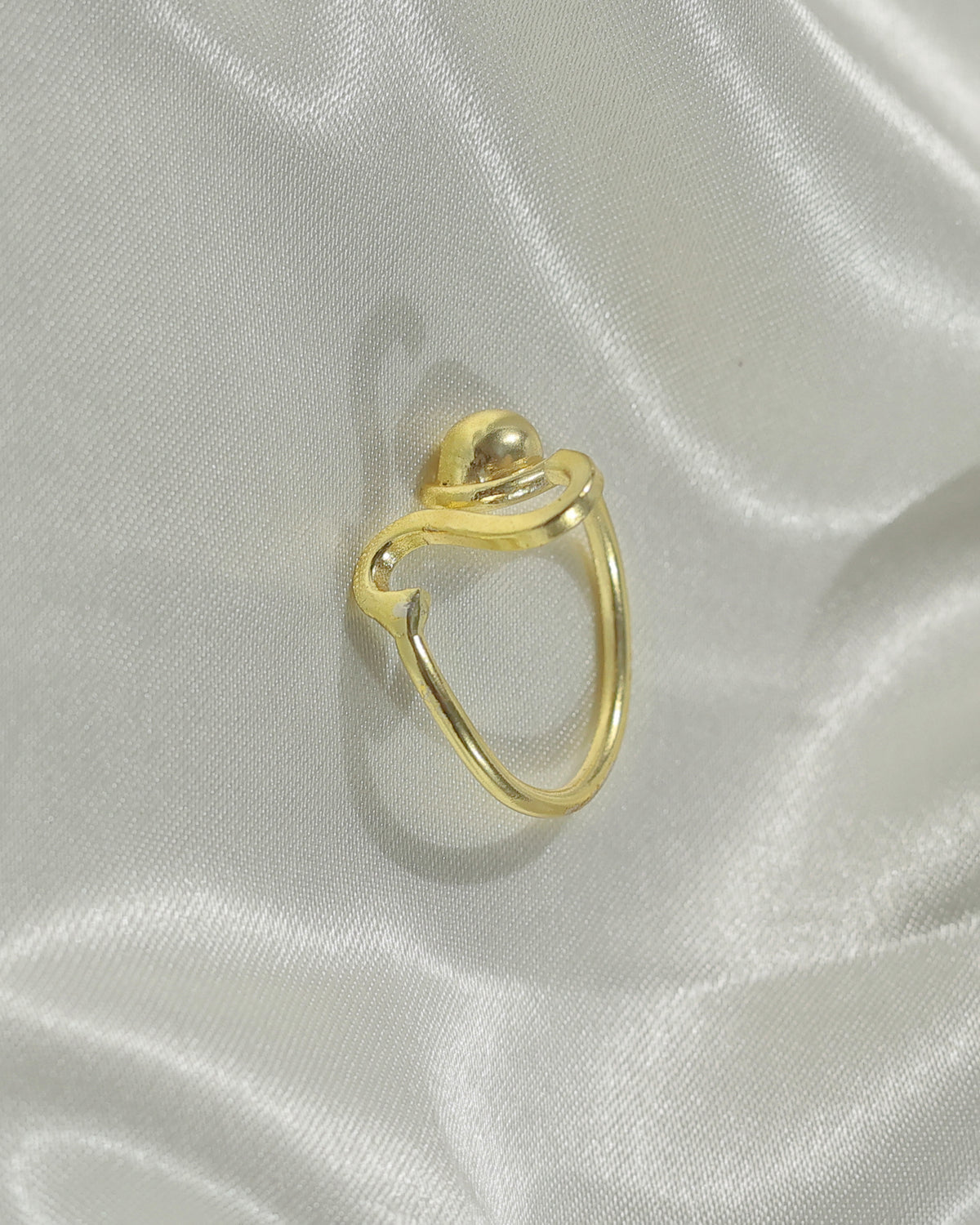 Serpent Curve Ring