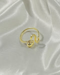 Serpent Curve Ring