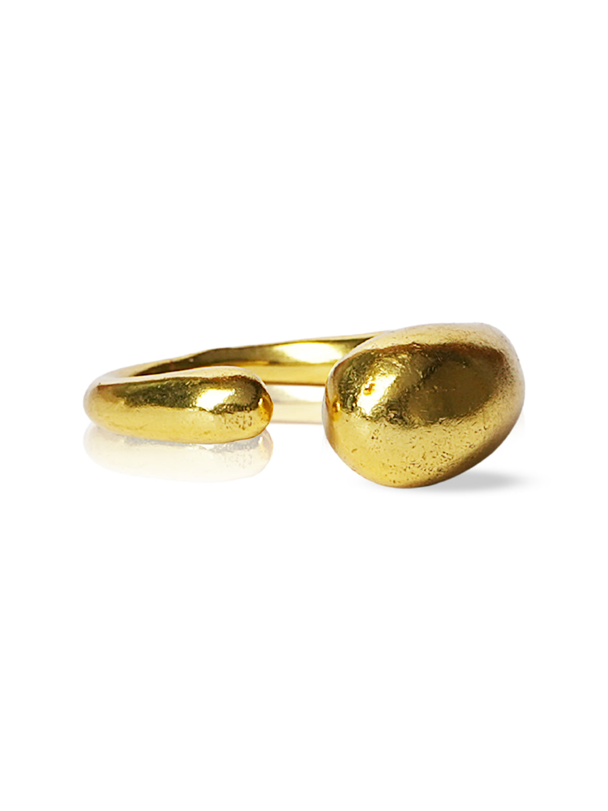 Pebble Duo Open Ring