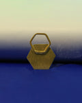 Golden Hexagon Geometric Ring