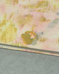 Golden Petite Floral Book Ring