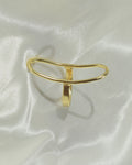 Elongated Oval Frame Ring